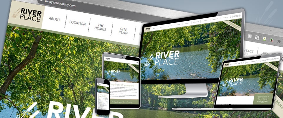 Progressive New Homes - River Place responsive screen resolution demo