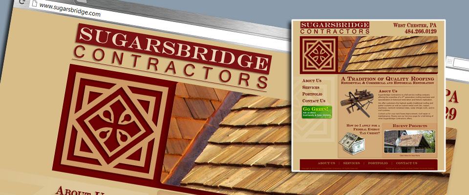 Sugarsbridge Contractors website preview